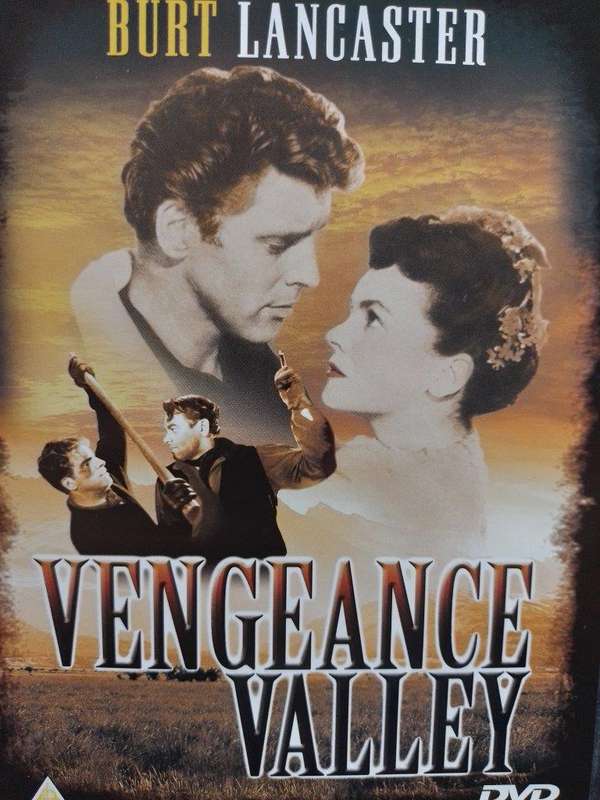 DVD - Vengeance Valley Burt Lancaster