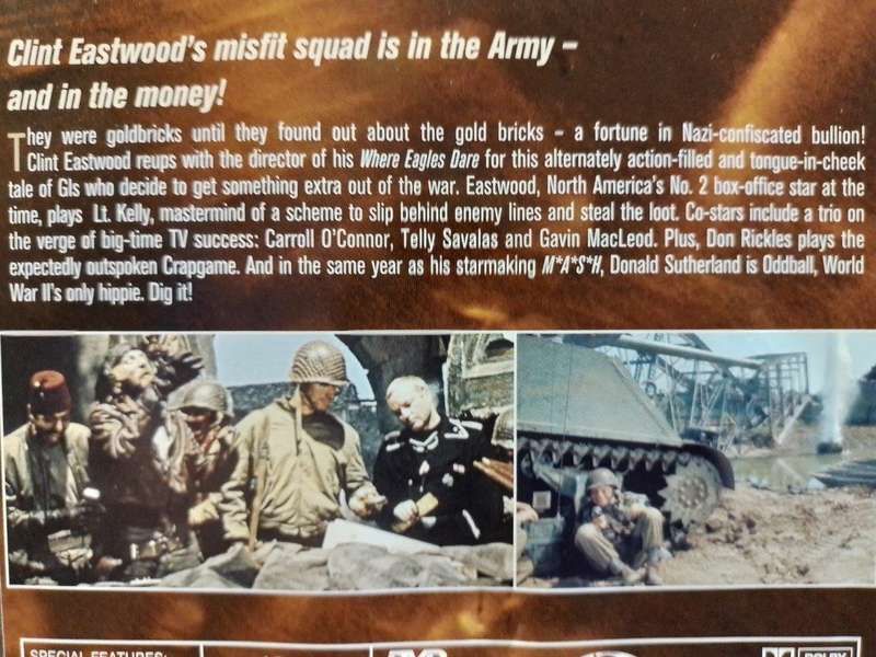 DVD - Kelly's Heroes Clint Eastwood Collection