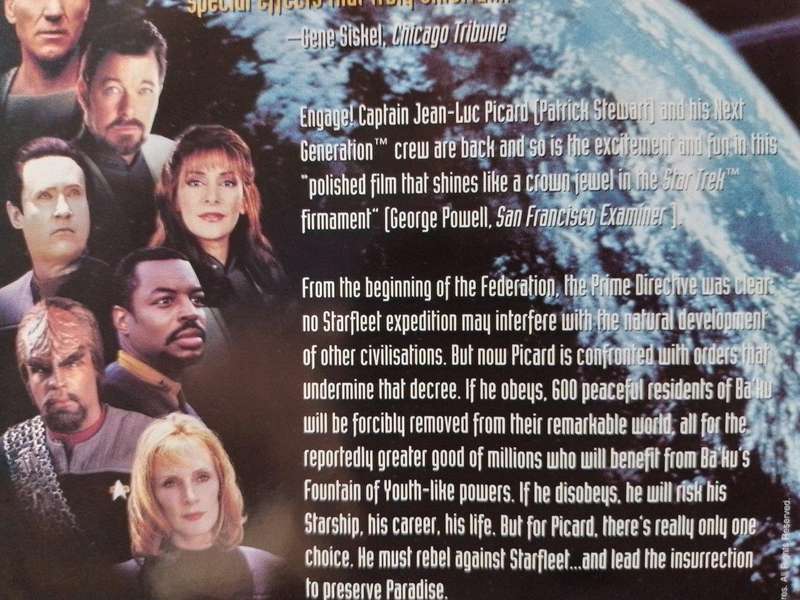 DVD - Star Trek First Insurrection