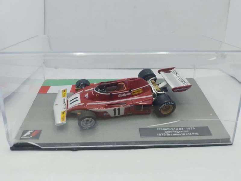 Ferrari 312 B3 1975 Clay Regazzoni Brazilia - Formula 1 Collection 1:43 scale (Car only no magazine)