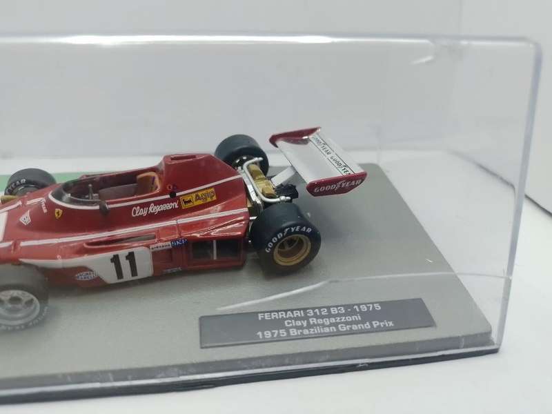 Ferrari 312 B3 1975 Clay Regazzoni Brazilia - Formula 1 Collection 1:43 scale (Car only no magazine)