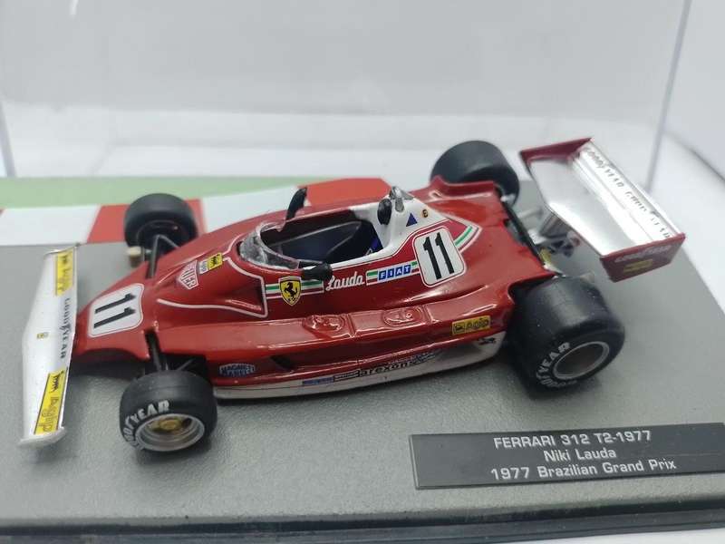 Ferrari 312 T2-1977 Niki Lauda Brazilian GP - Formula 1 Collection 1:43 scale (Car only no magazine)
