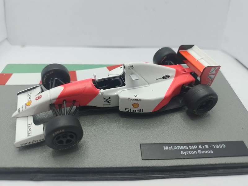 McLaren MP 4/8 1983 Ayrton Senna No8 - Formula 1 Collection 1:43 scale (Car only no magazine)