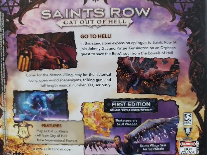 PS3 - Saints Row Gat Out Of Hell