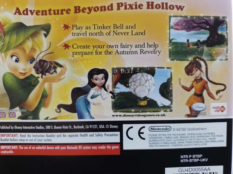 Nintendo DS - TinkerBell and the Lost Treasure