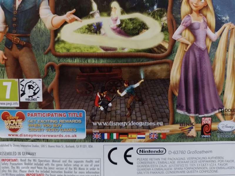 Wii - Disney Tangled