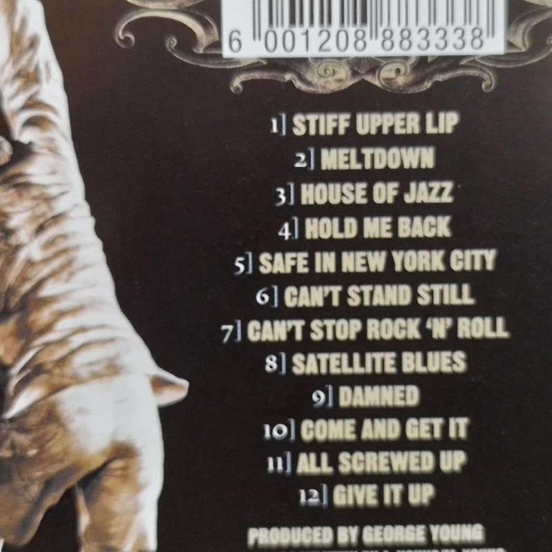 CD - ACDC - Stiff Upper Lip - EKCD 6292