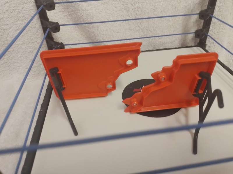 WWE Smackdown Live Ring with Collapsible table Mattel 2010