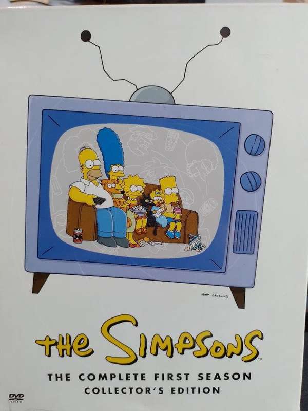 DVD - The Simpsons The Complete First Season Collectors Edition
