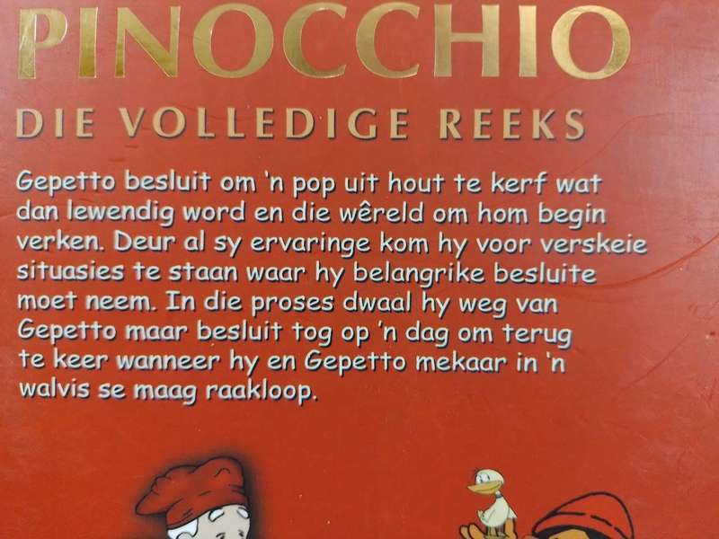 DVD - Pinocchio - Die Volledige Reeks 10 DVD Stel Episode 1 - 52