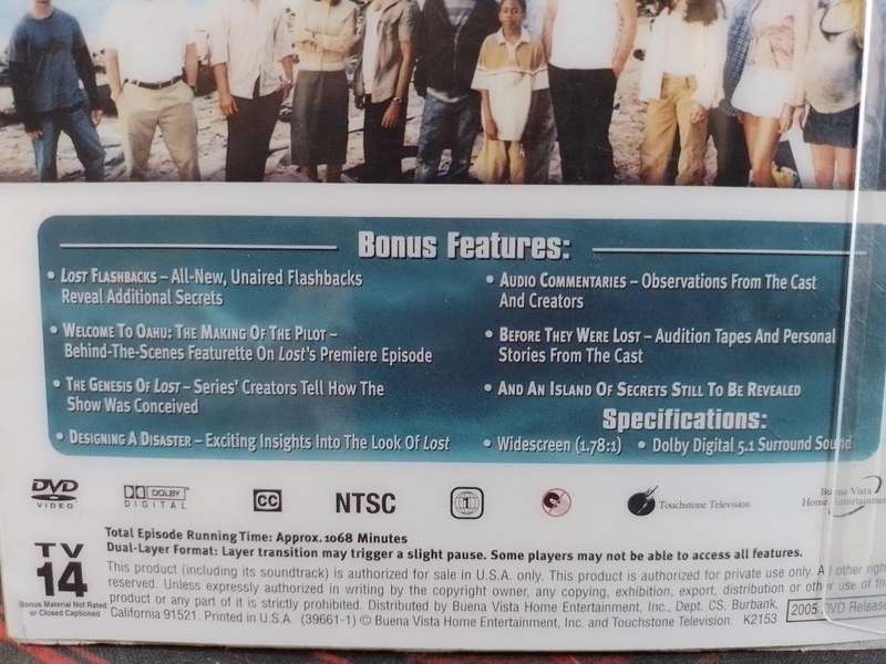 DVD - LOST The Complete First Season (NTSC Region 1)