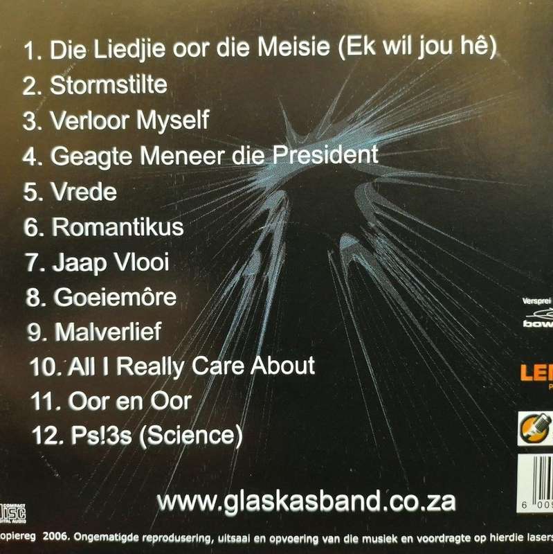 CD - Glaskas - Revolusie Romantiek Ruk en Rol