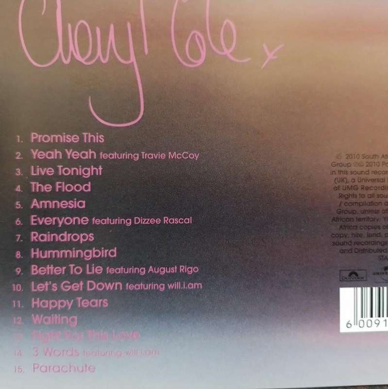 CD - Cheryl Cole Messy - Little Raindrops