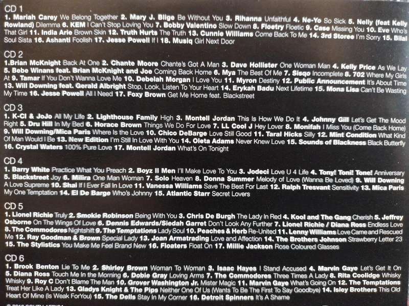 CD - 100 RnB And Soul Essentials (6cd's) -  FBUDCD 012