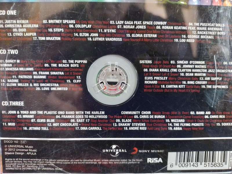 CD - Now That`s What I Call Xmas (3cd)DGCD 162 (147)