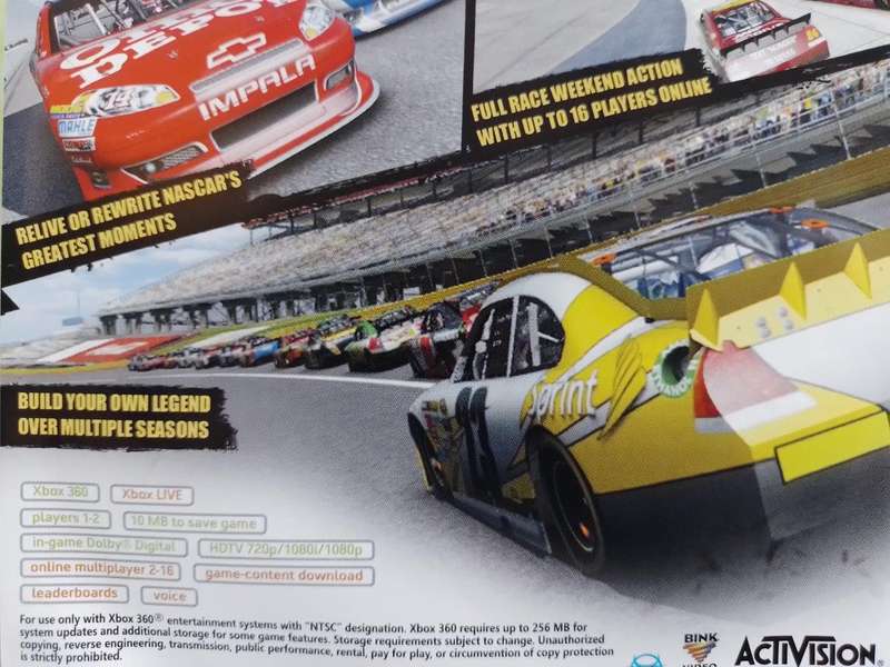 Xbox 360 - Nascar The Game Inside Line (NTSC - Will Not Play on PAL Systems)
