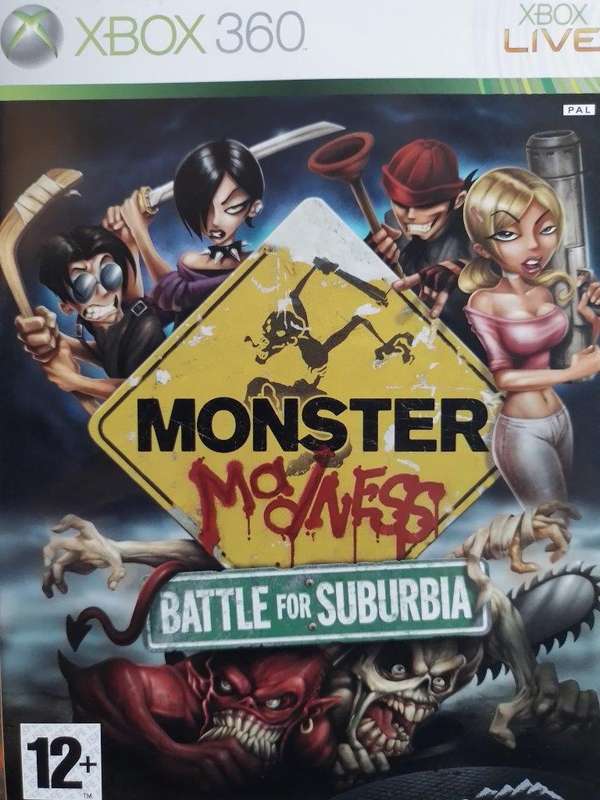 Xbox 360 - Monster Madness Battle For Suburbia