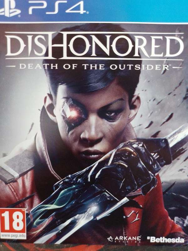 PS4 - Dishonored Death of The Outsider