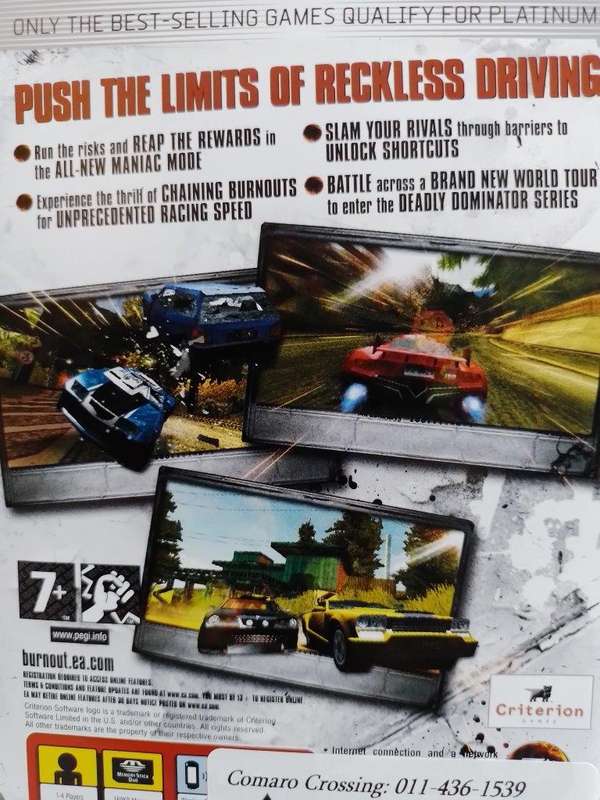 PSP - Burnout Dominator - Platinum