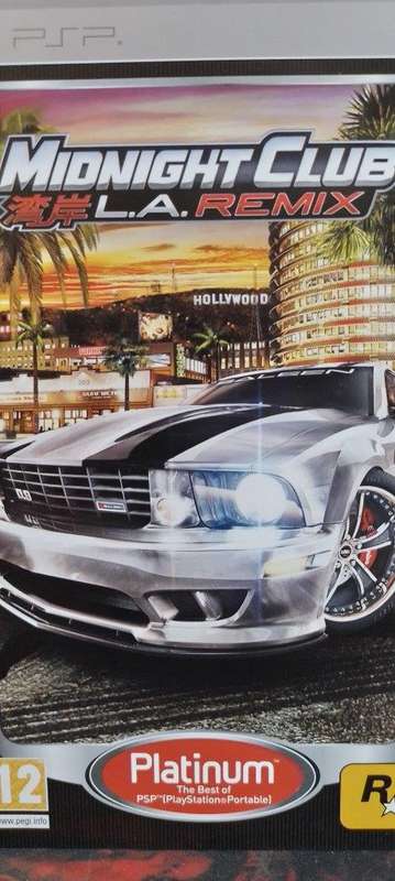 PSP - Midnight Club L.A. Remix - Platinum
