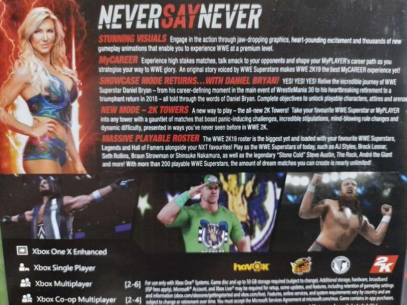 Xbox ONE - WWE 2K19