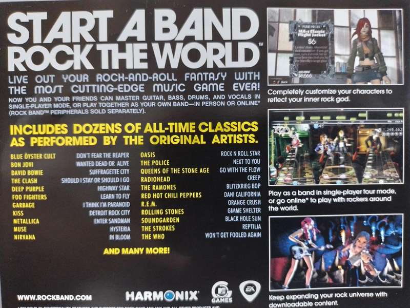 PS3 - Rock Band 1