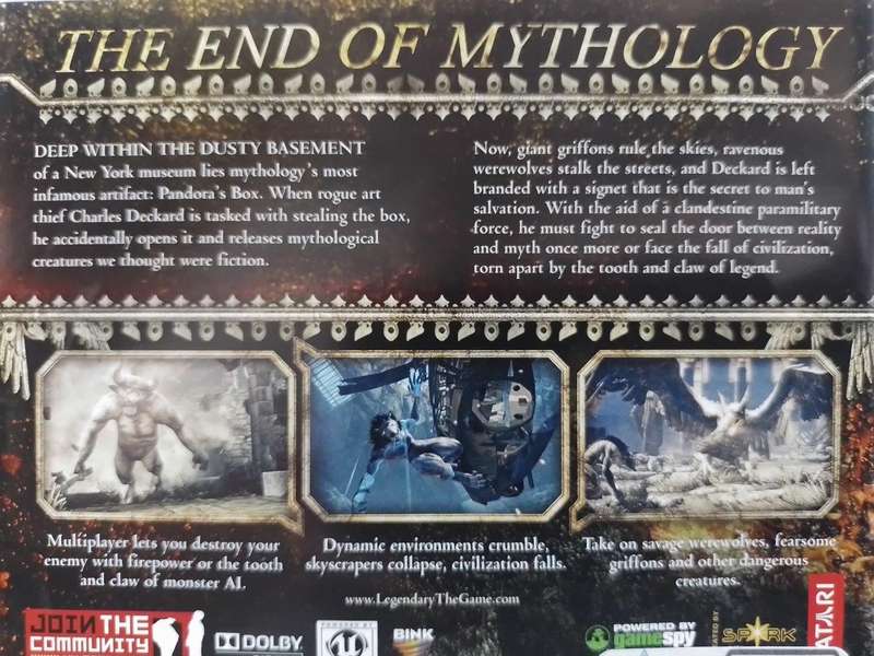 PS3 - Legendary