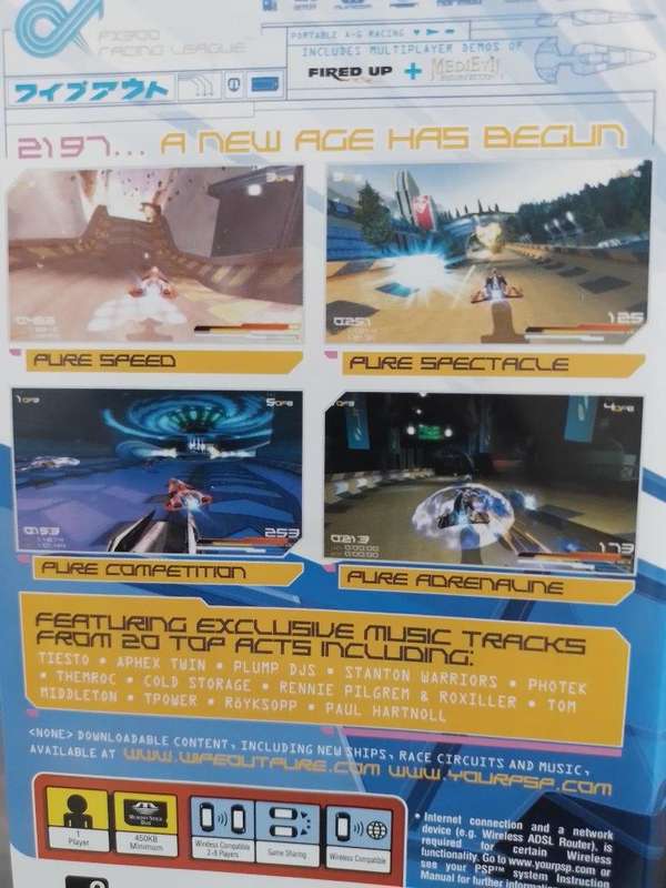 PSP - Wipeout Pure