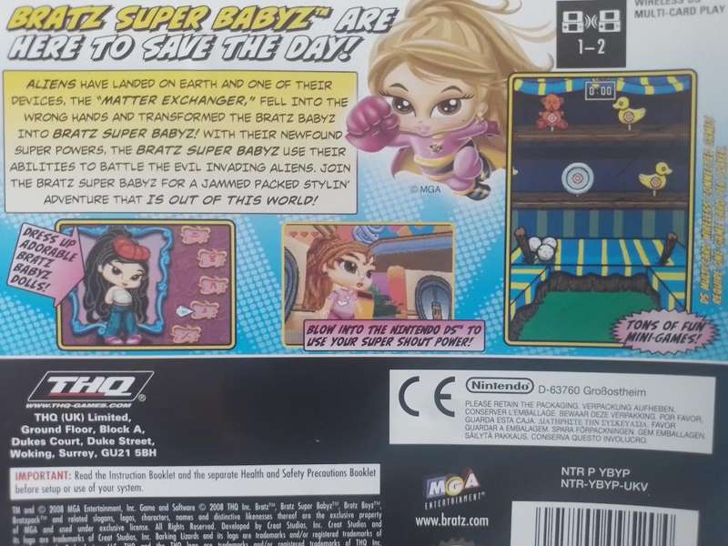 Nintendo DS - Bratz Super Babyz