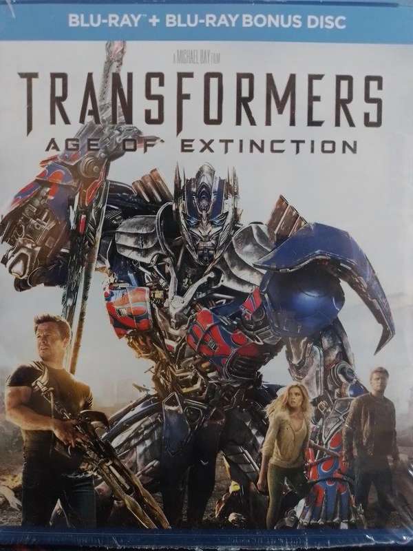 Blu-ray - Transformers Age of Extinction Blu-Ray + Dvd (New Sealed)