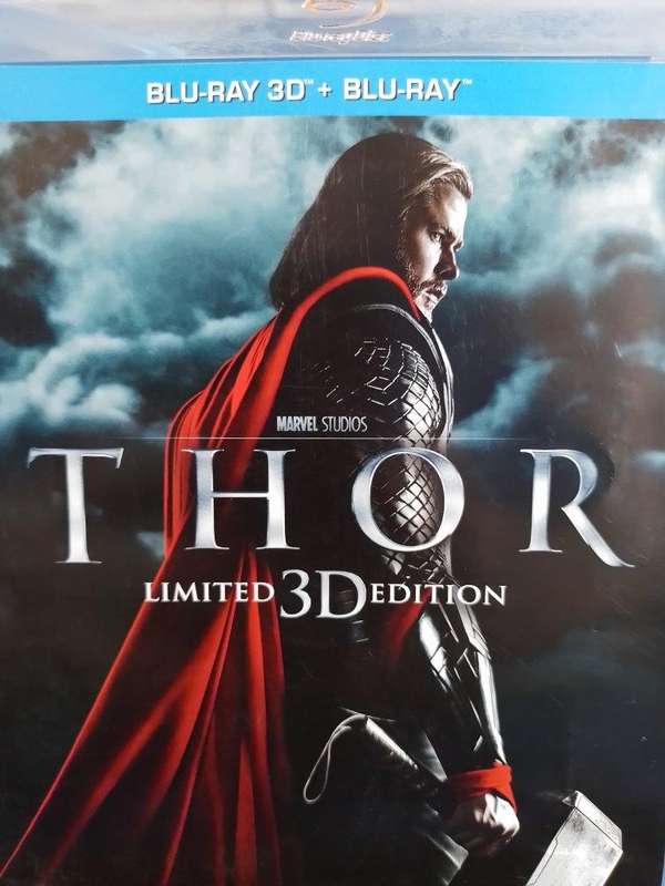 Blu-ray3D - Thor Limited 3D Edition  3d Bluray + Blu Ray