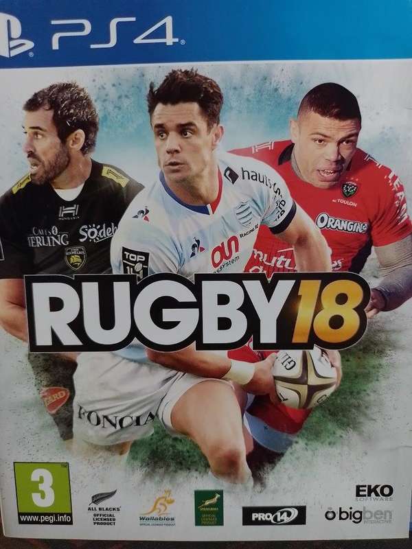 PS4 - Rugby 18