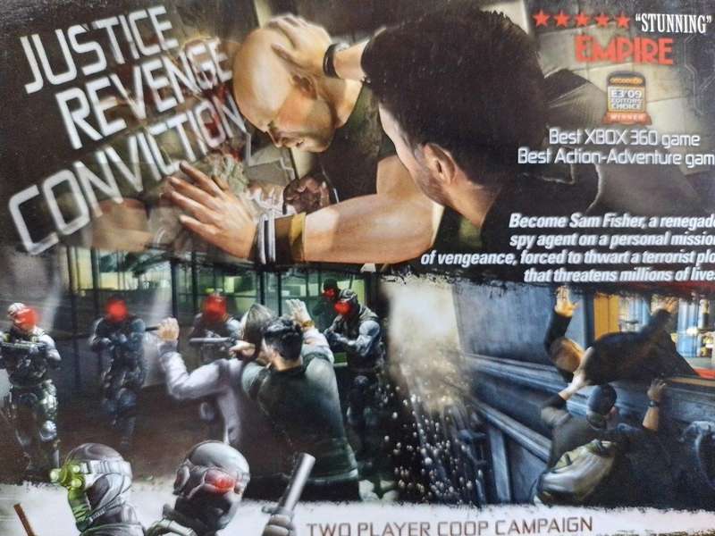 Xbox 360 - Tom Clancy`s Splinter Cell Conviction