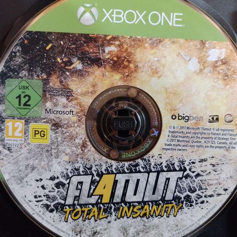 Xbox ONE - Flatout 4 Total Insanity (Disc Only)