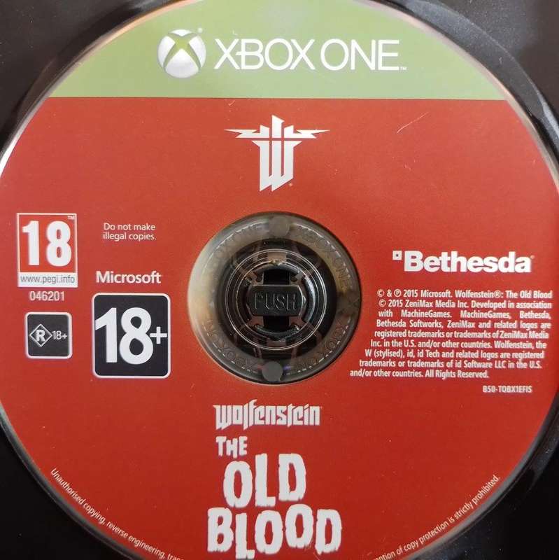 Xbox ONE - Wolfenstein The Old Blood (Disc Only)