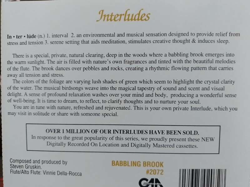 CD - Babbling Brook .... Interludes