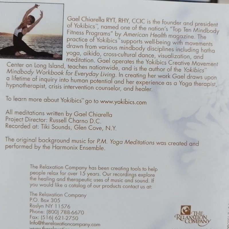 CD - Gael Chiarella - PM Yoga Meditations