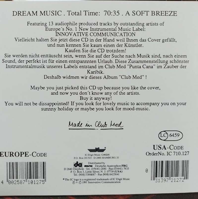CD - Dream Music