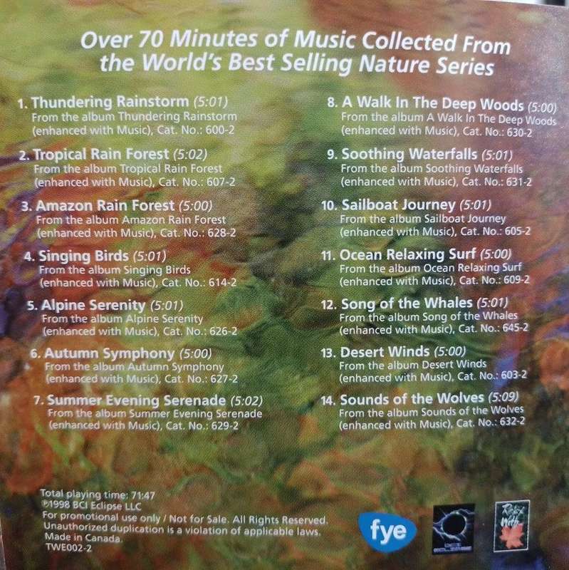 CD - Nature Selects