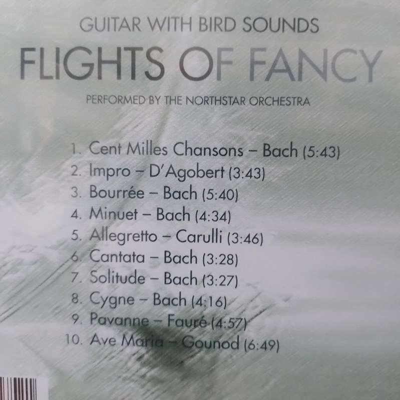 CD - Flights of Fancy Guitar with Bird Sounds (New Sealed)
