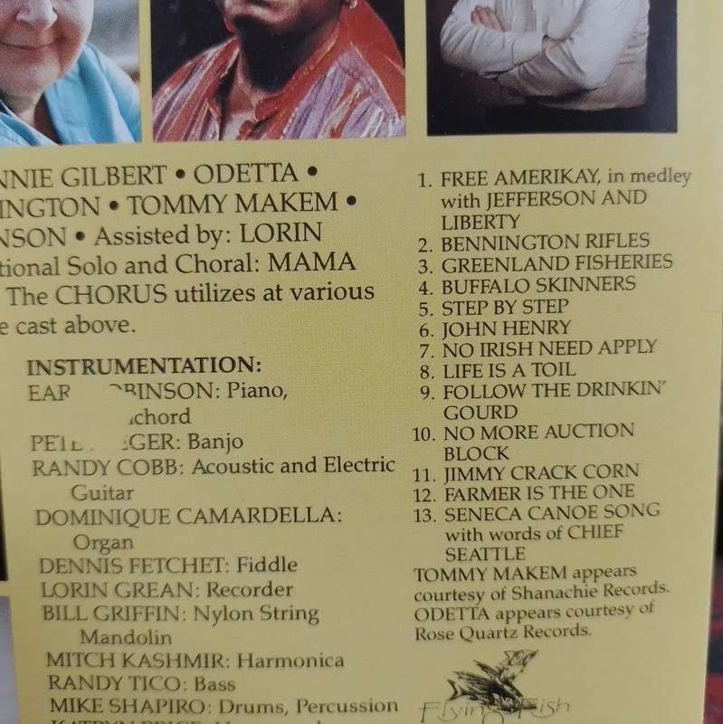 CD - Earl Robinson And Friends - Songs Of The Working People: From The American Revolution To The Ci