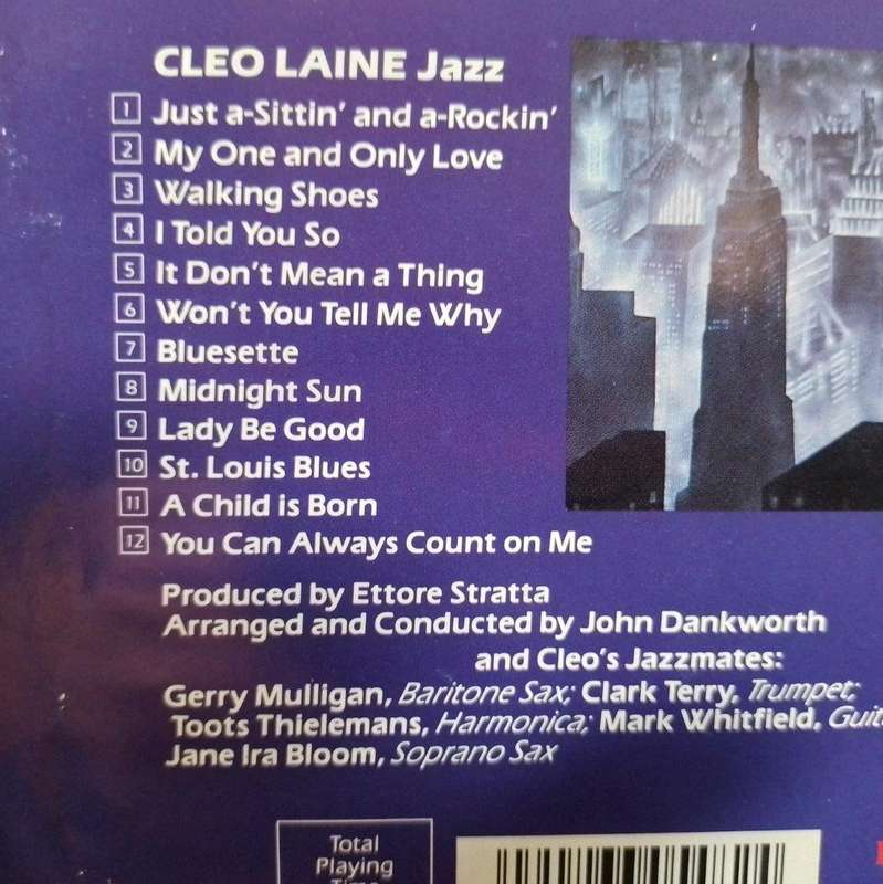 CD - Cleo Laine - Jazz - 60548-2-RC