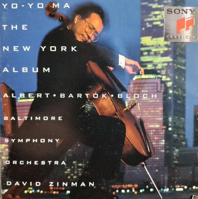 CD - Yo-Yo Ma Baltimore Symphony Orchestra David Zinman - The New York Album