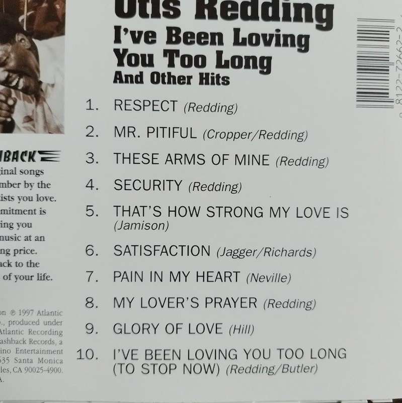 CD - Otis Redding - I've Been Loving You Too Long And Other Hits - R2 72662
