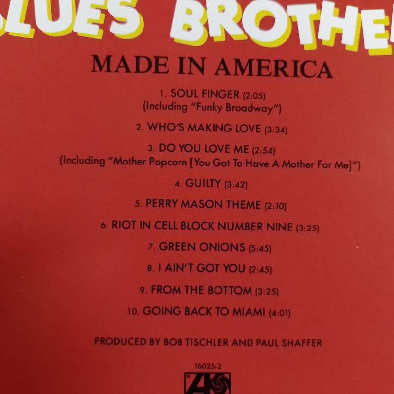 CD - The Blues Brothers - Made In America