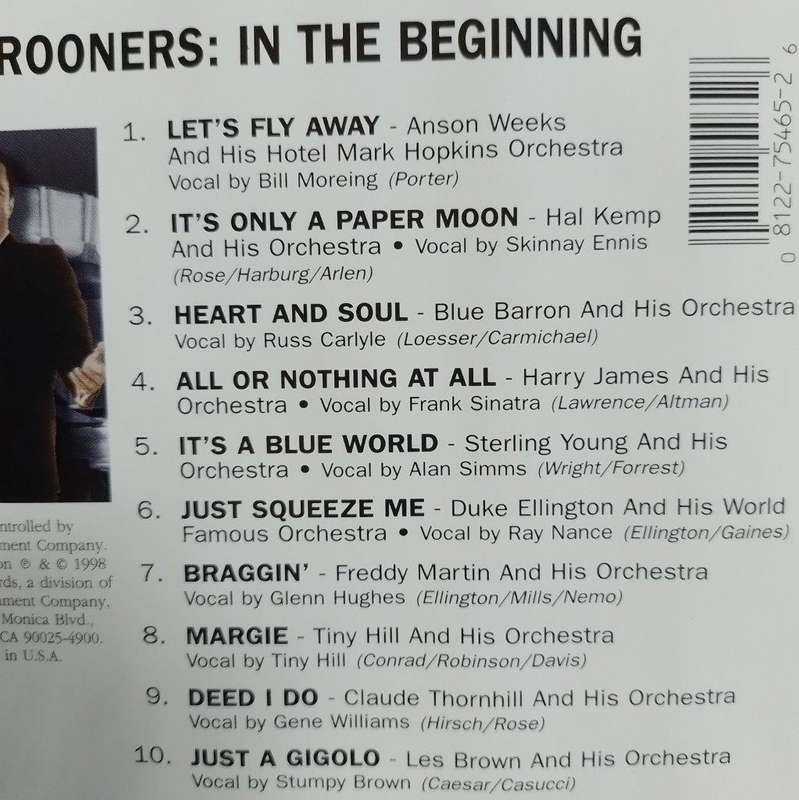 CD - The Crooners In The Beginning