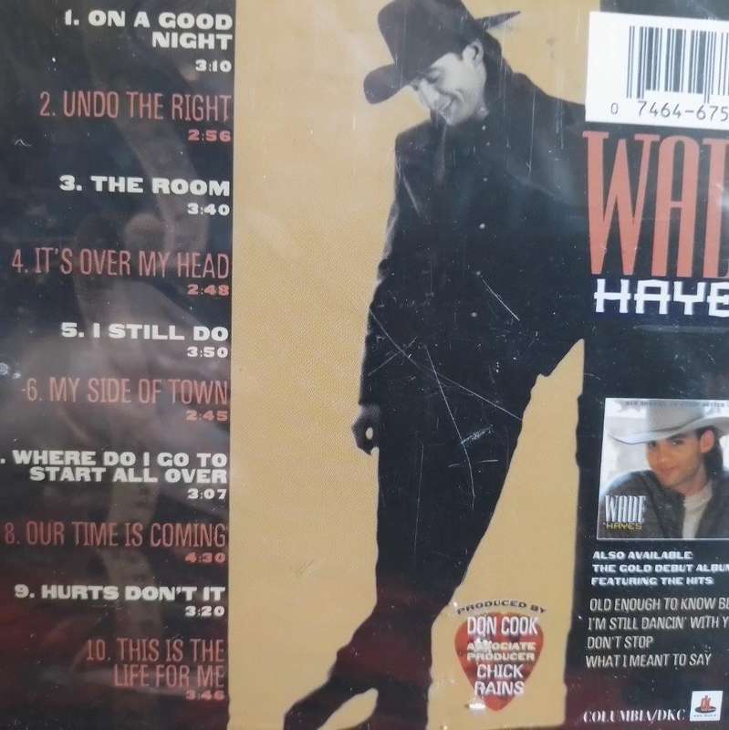 CD - Wade Hayes - On A good Night - (New Sealed)