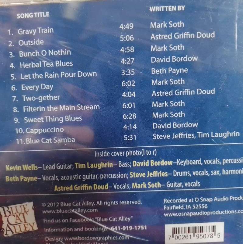 CD - Blue Cat Alley Every Day - (New Sealed)