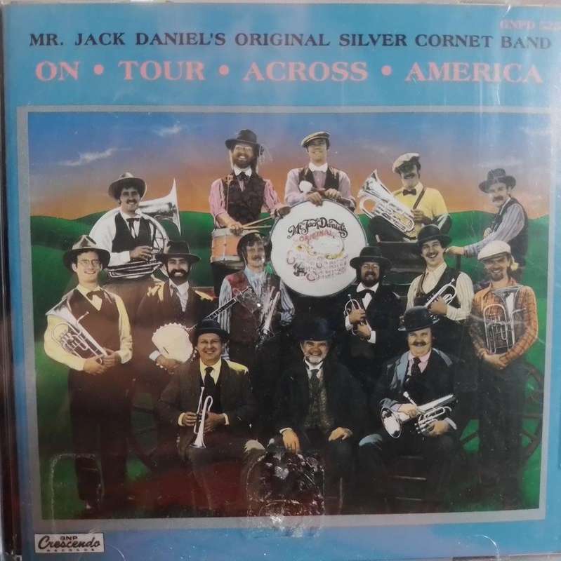 CD - Mr. Jack Daniel's Original Silver Cornet Band - On Tour Across Americ - (New Sealed)