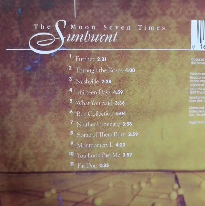 CD - The Moon Seven Times - Sunburnt